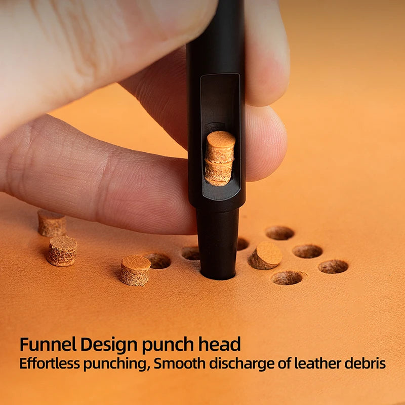 Leather Round Hole Punch Tool Set for DIY Crafting