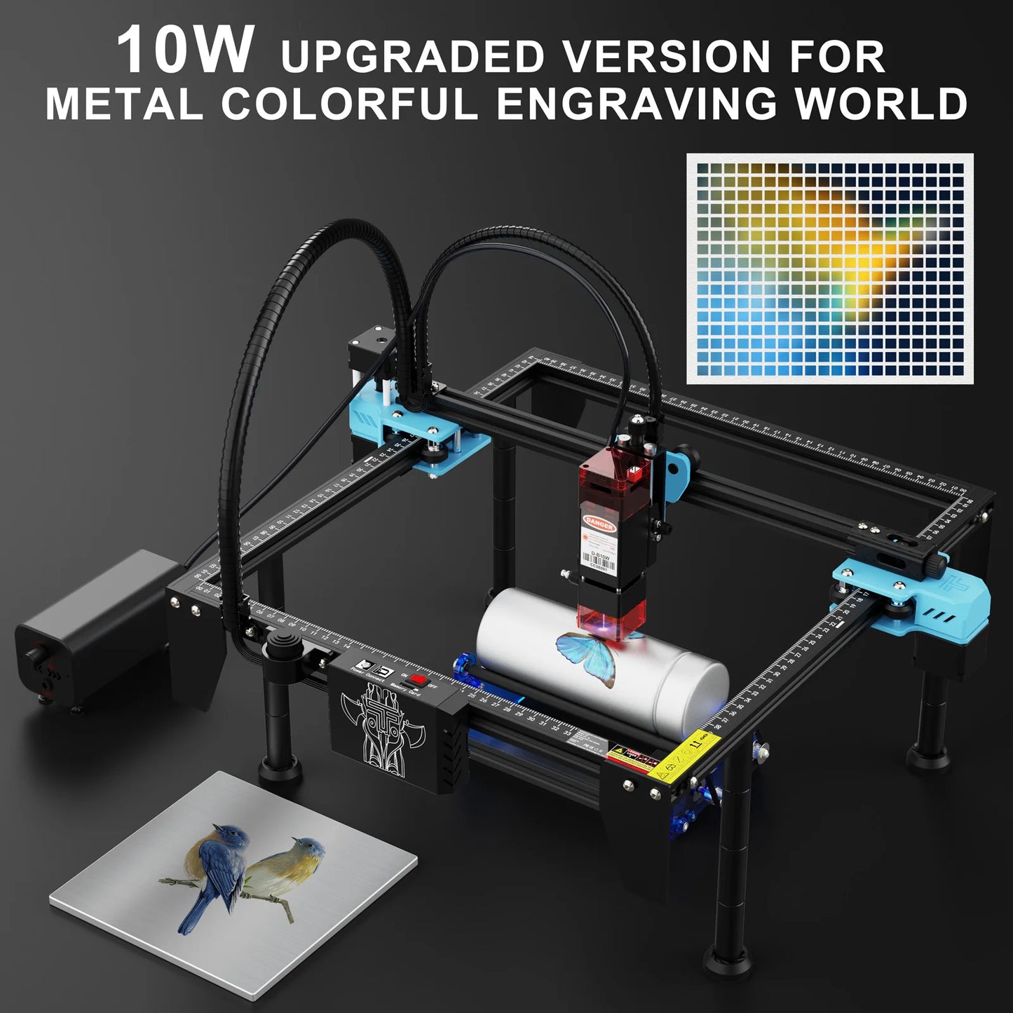 Two Trees TTS-10 Pro 80W Laser Engraver for DIY Projects