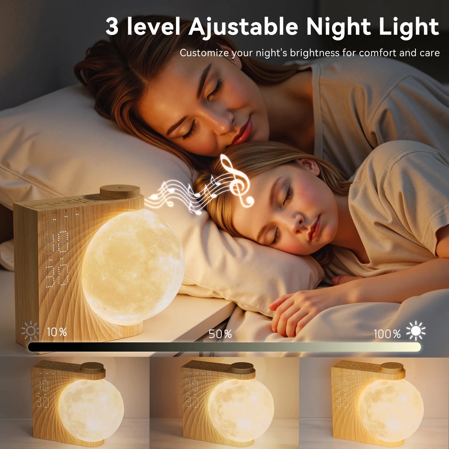 RETEYUNG Sunrise Alarm Clock for Heavy Sleepers