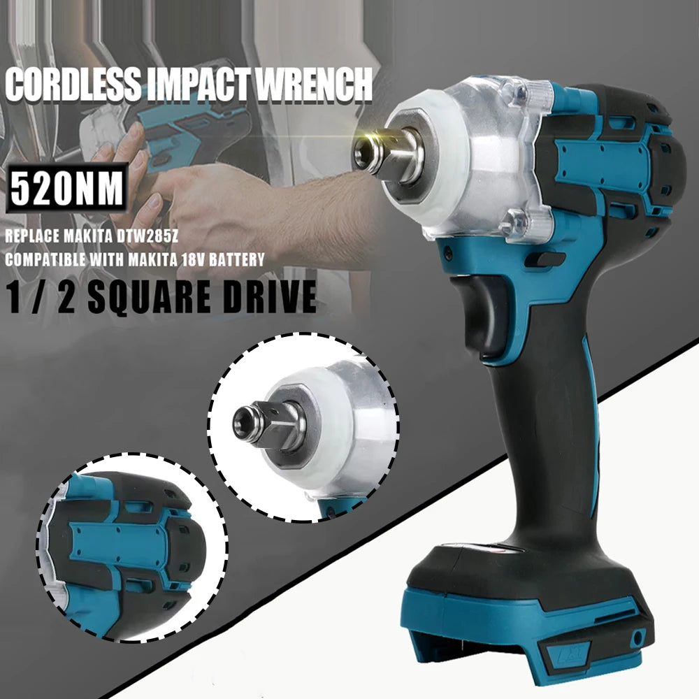 Magnitt 520NM Brushless Cordless Impact Wrench Kit
