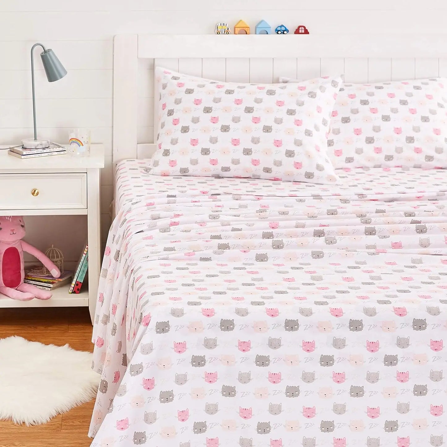 Soft Microfiber Kids Sheet Set 3 Piece Machine Washable