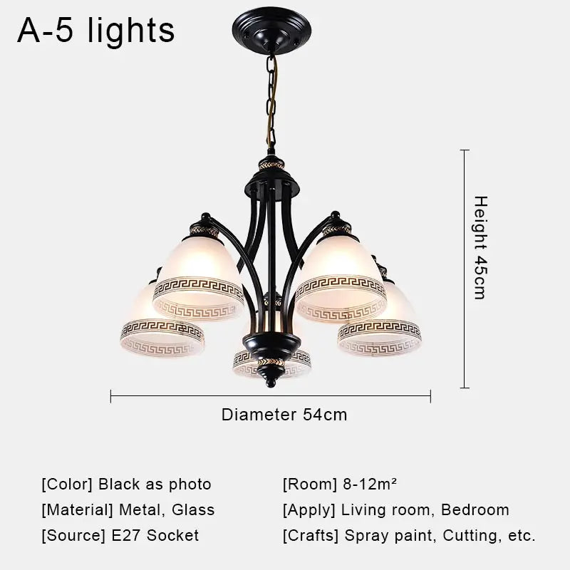 Owen Lyca Modern LED Chandelier Crystal Glass Shade