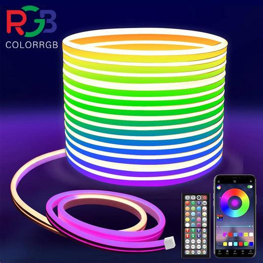 Aiopp Neon LED Rope Lights RGB Strip Remote App Control