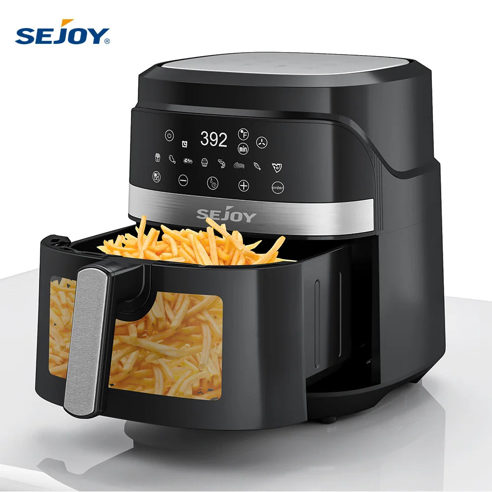 Sejoy 8-in-1 Air Fryer For Baking, Roasting And Frying