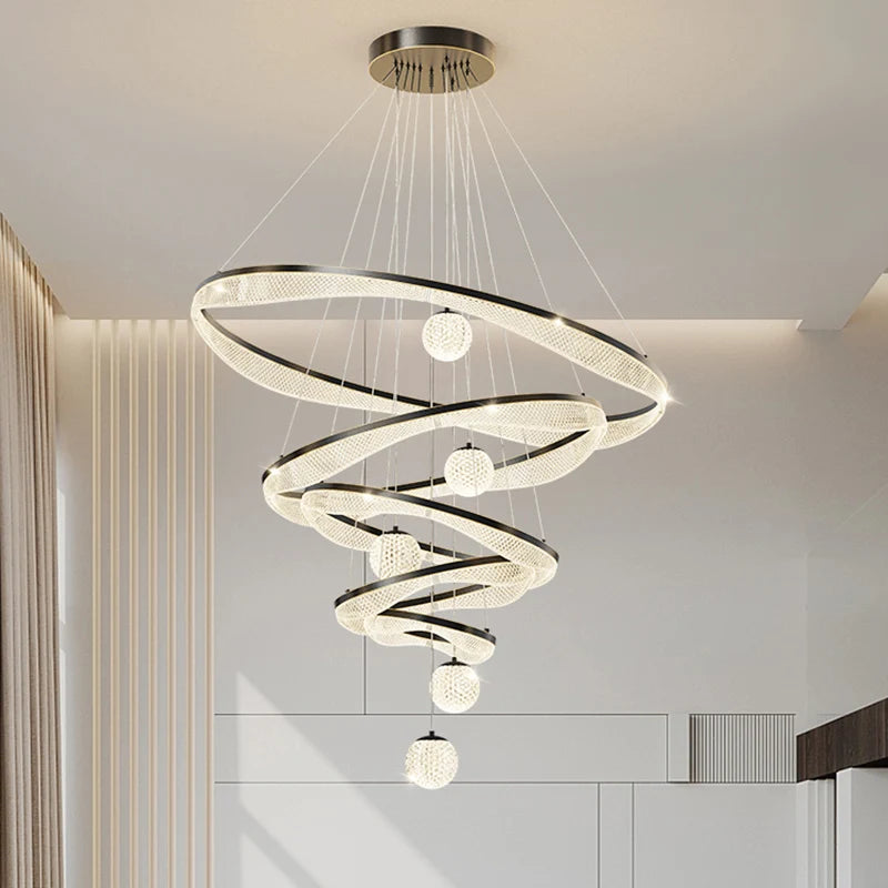 Pendant Lights For Living Room Ceiling Lamp LED Chandeliers