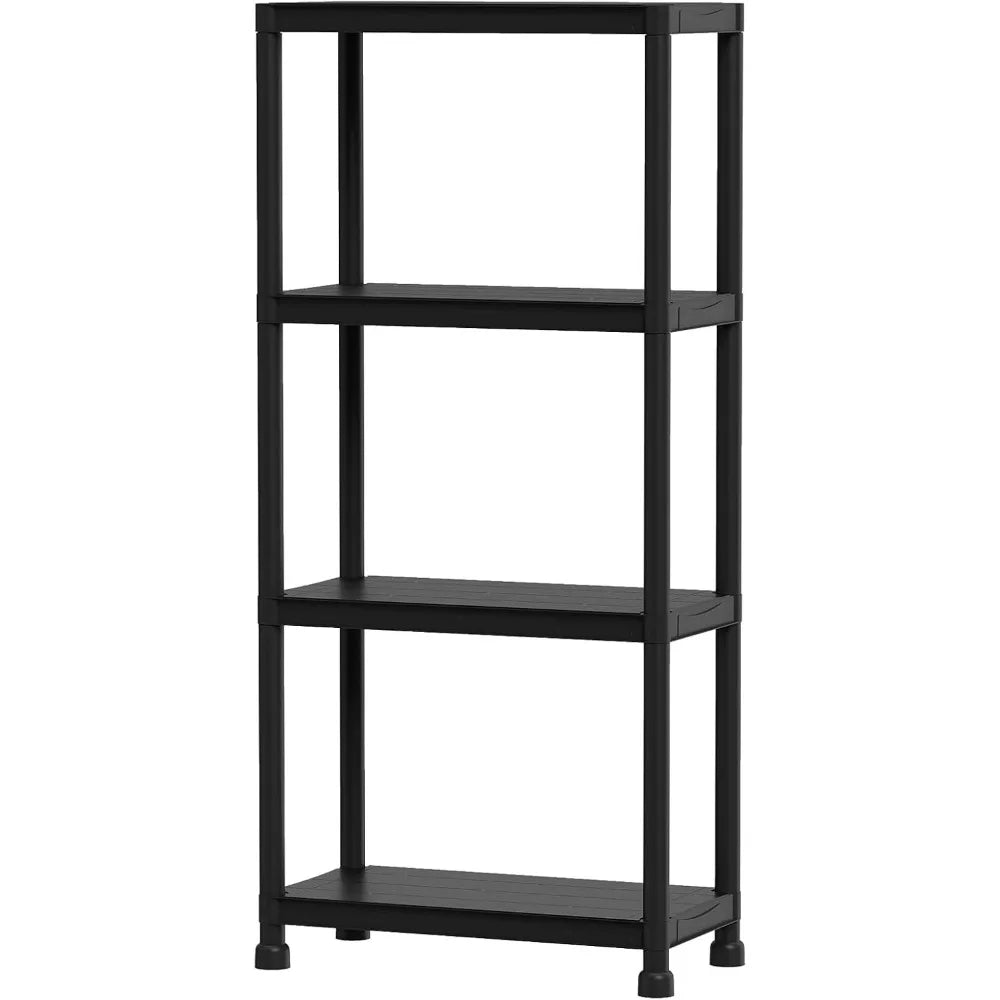 Giantex Heavy Duty Plastic Storage Shelves Freestanding Unit