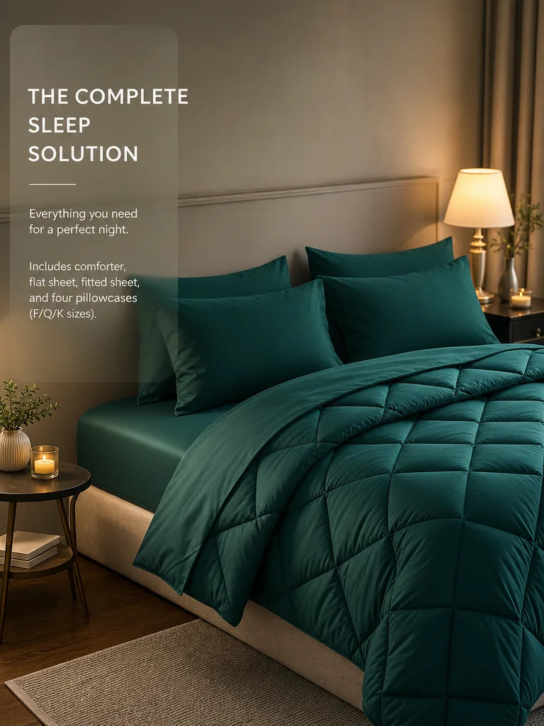 EasYum Bedding Sets With Comforter And Pillowcases For Home