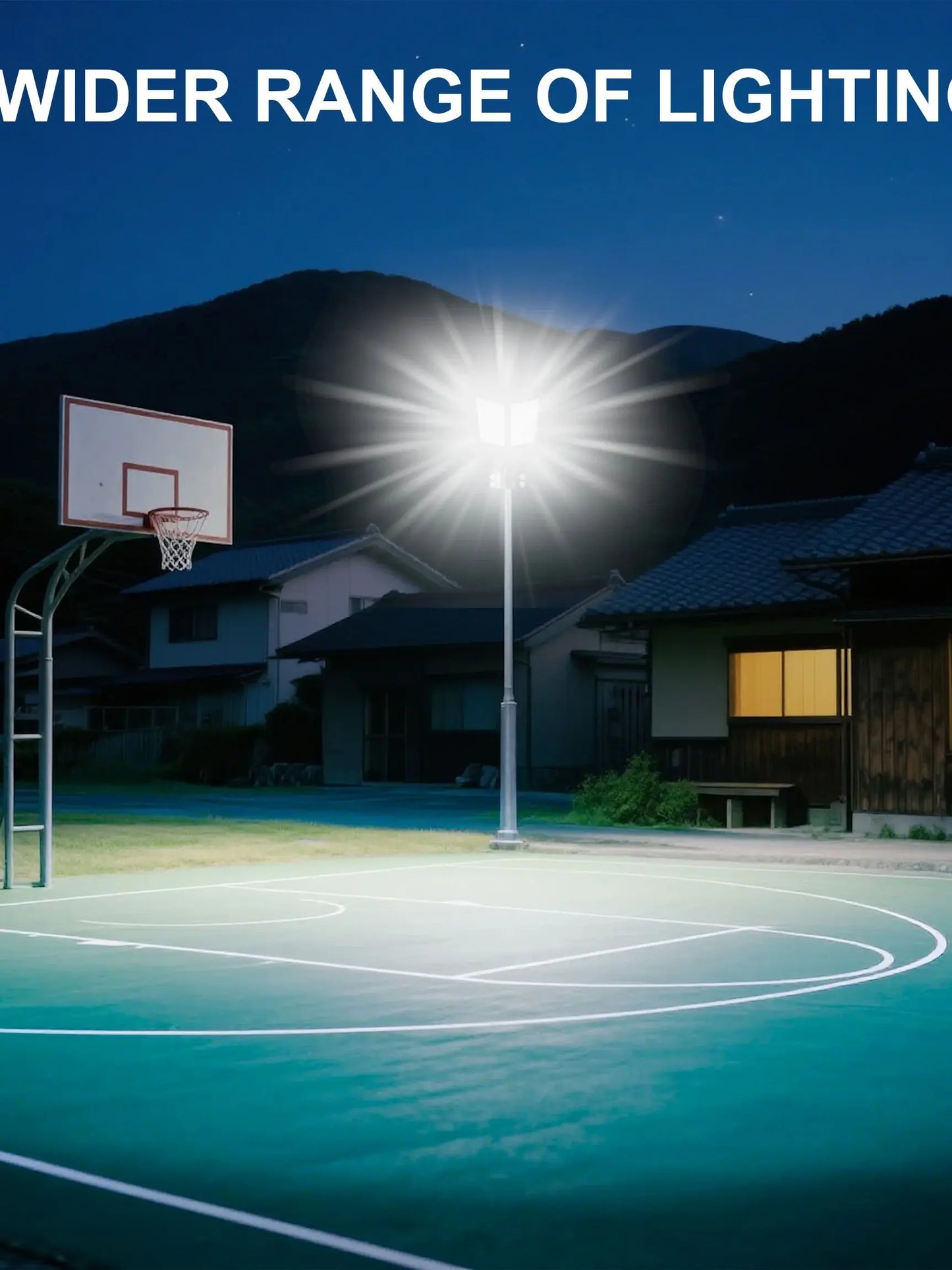 Outdoor Solar Street Lights 4 Pack IP65 Waterproof Auto Sensor