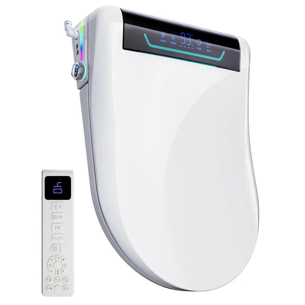 SANYIPACE Heated Bidet Toilet Seat With Warm Water Wash