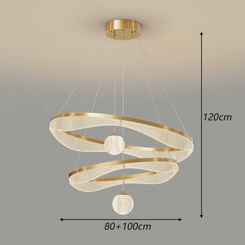 Pendant Lights For Dining Room Indoor Ceiling Lamp LED Chandelier