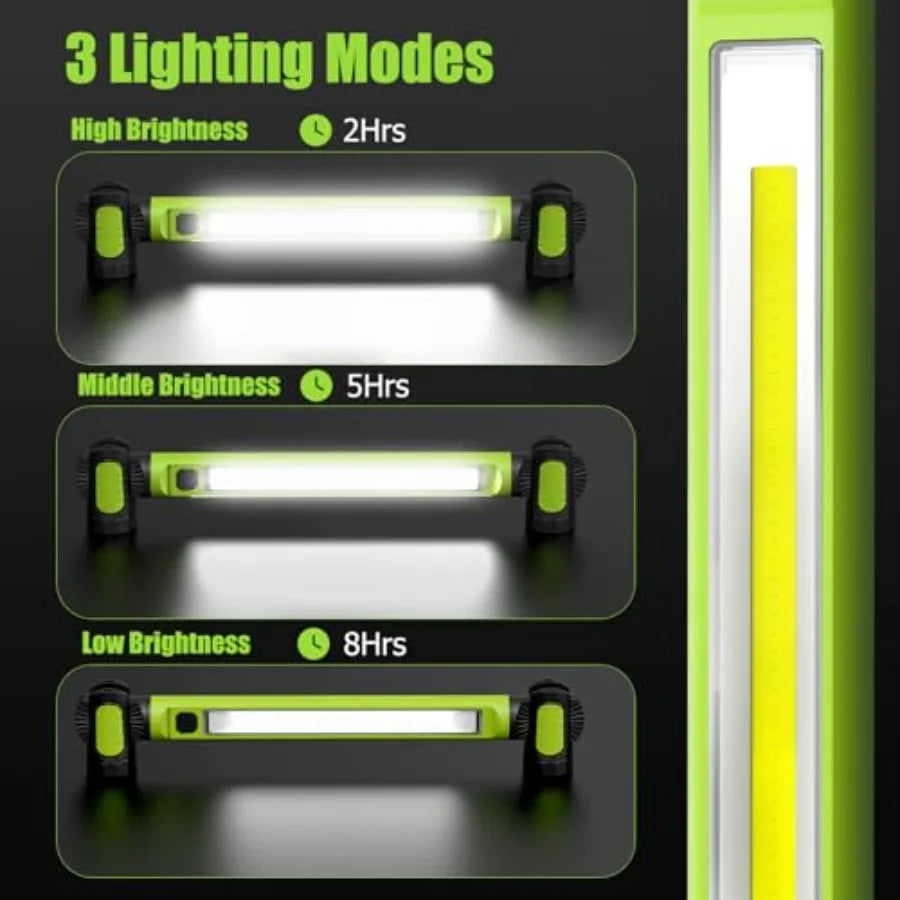 Rechargeable 3000LM Mechanic Work Light, Magnetic, Portable SOS