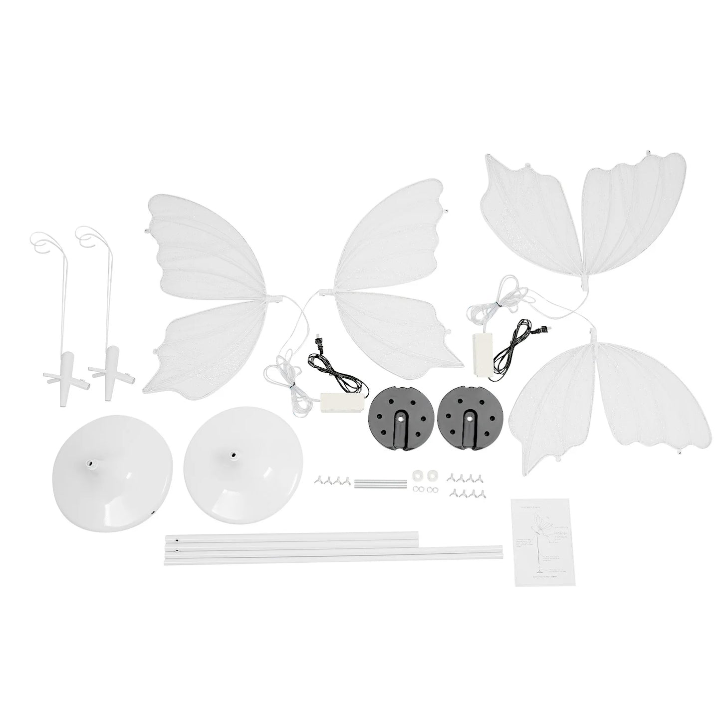 Romantic Butterfly Floor Lamp With LED Lights For Home Decor