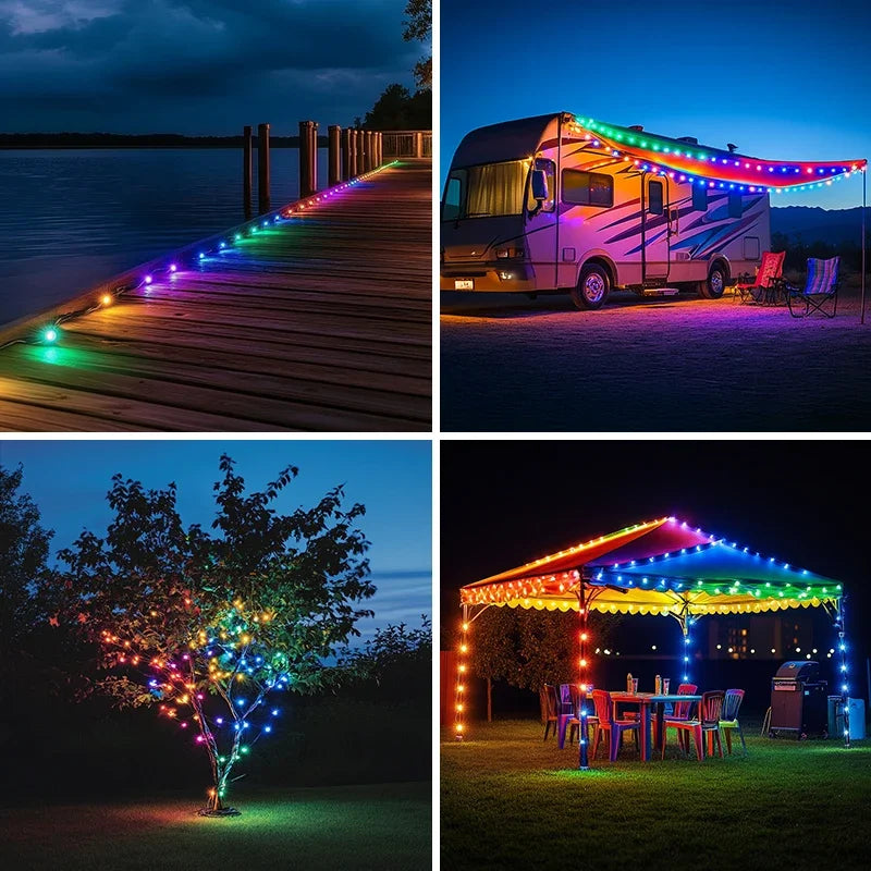MIMIRGB Outdoor Light Smart RGBIC Decoration With 75 Scene Modes