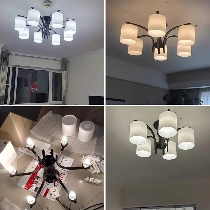 Owen Lyca Modern LED Chandelier Crystal Glass Shade